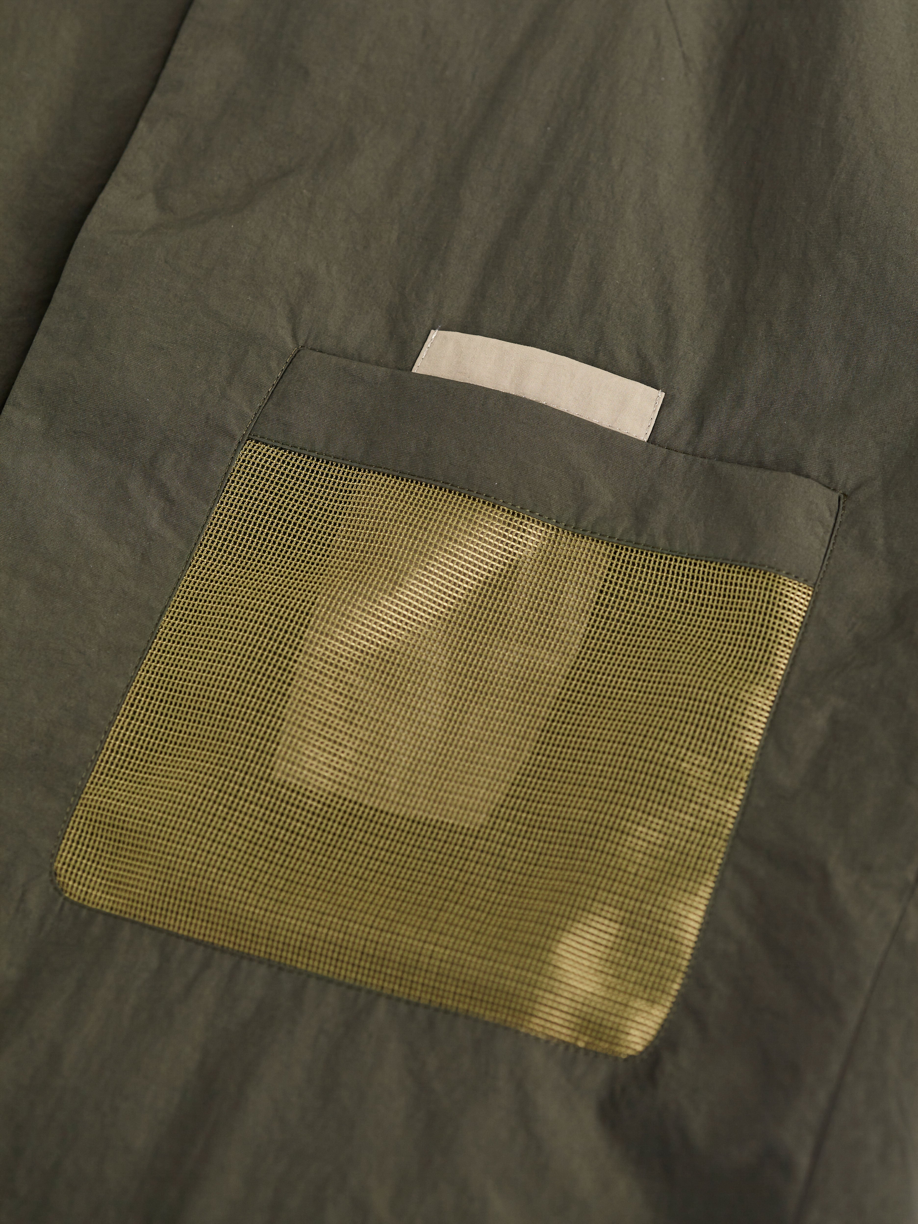 mesh detail on technical blazer Autumn / Winter 2025 Puffer Jacket by Gabriel Stunz